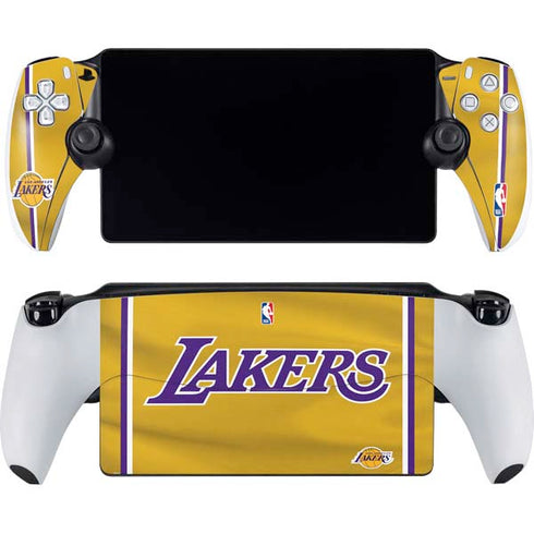 NBA Los Angeles Lakers Jersey PlayStation Portal Remote Player Skin