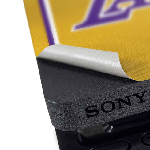 NBA Los Angeles Lakers Jersey PS4 Pro Console Skin