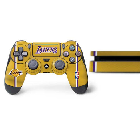 NBA Los Angeles Lakers Jersey PS4 Slim Bundle Skin