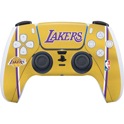 NBA Los Angeles Lakers Jersey PS5 Controller Skin