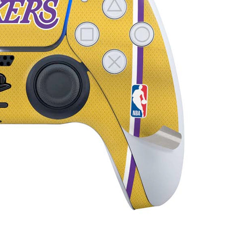 NBA Los Angeles Lakers Jersey PS5 Controller Skin