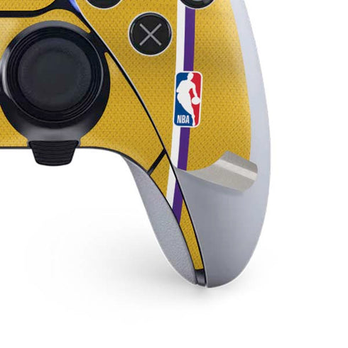 NBA Los Angeles Lakers Jersey PS5 DualSense Edge Pro Controller Skin