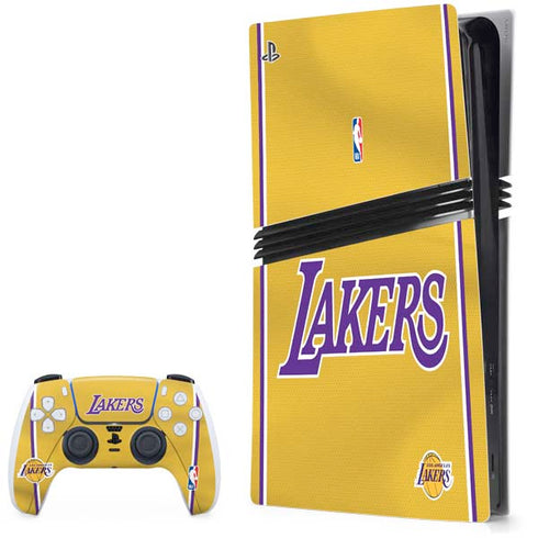 NBA Los Angeles Lakers Jersey PS5 Pro Bundle Skin