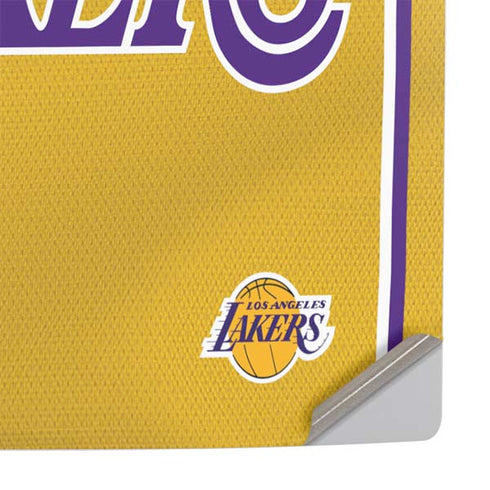 NBA Los Angeles Lakers Jersey PS5 Pro Console Skin