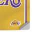 NBA Los Angeles Lakers Jersey PS5 Pro Disk Console Skin