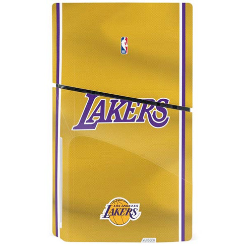 NBA Los Angeles Lakers Jersey PS5 Slim Disk Bundle Skin