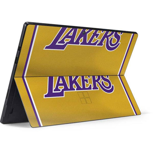 NBA Los Angeles Lakers Jersey Surface Pro 7 Skin