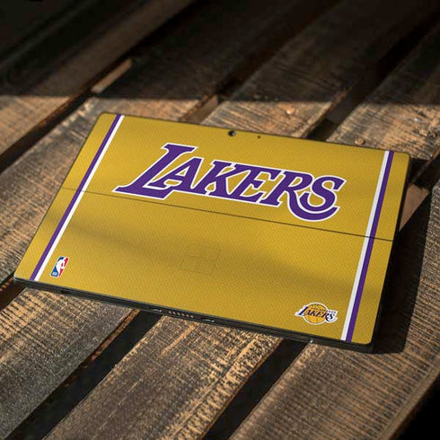 NBA Los Angeles Lakers Jersey Surface Pro 7 Skin