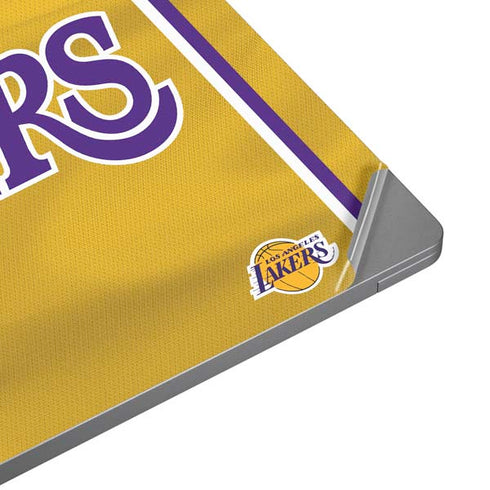 NBA Los Angeles Lakers Jersey Universal Laptop 18in (14.6 x 10.6in) Skin