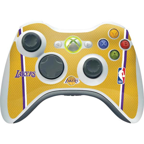 NBA Los Angeles Lakers Jersey Xbox 360 Wireless Controller Skin