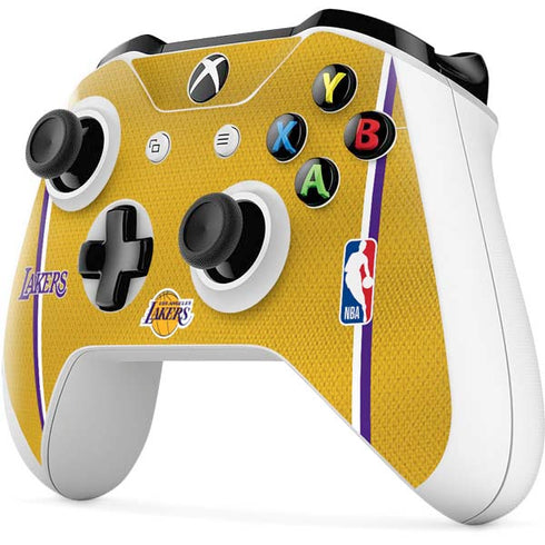NBA Los Angeles Lakers Jersey Xbox One X Controller Skin