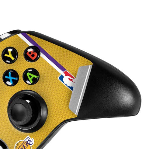 NBA Los Angeles Lakers Jersey Xbox One X Controller Skin