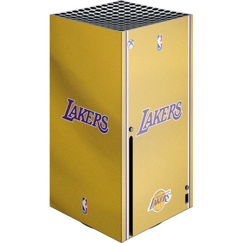 NBA Los Angeles Lakers Jersey Xbox Series X Console Skin