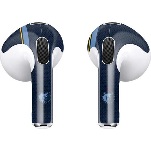 NBA Memphis Grizzlies Jersey Apple AirPods (3rd Gen 2021) Skin