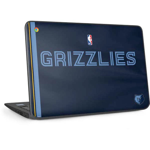 NBA Memphis Grizzlies Jersey HP Chromebook Skin