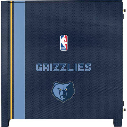 NBA Memphis Grizzlies Jersey Corsair 4000D Tempered Glass Mid-Tower ATX Case Skin