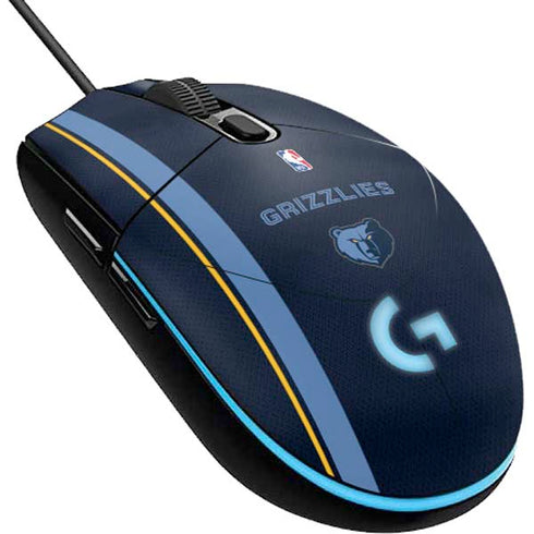 NBA Memphis Grizzlies Jersey G203 Prodigy RGB Wired Gaming Mouse Skin