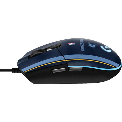 NBA Memphis Grizzlies Jersey G203 Prodigy RGB Wired Gaming Mouse Skin