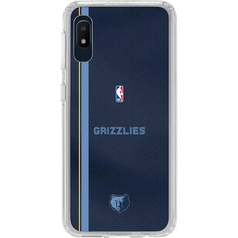 NBA Memphis Grizzlies Jersey Galaxy A10e Clear Case