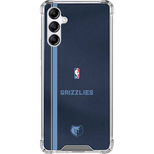 NBA Memphis Grizzlies Jersey Galaxy A14 5G Clear Case
