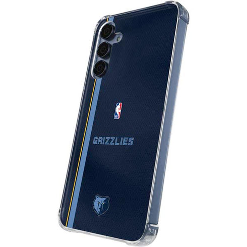 NBA Memphis Grizzlies Jersey Galaxy A35 5G Clear Case