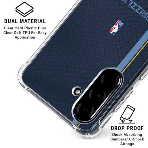 NBA Memphis Grizzlies Jersey Galaxy A36 5G Clear Case