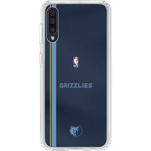 NBA Memphis Grizzlies Jersey Galaxy A50 Clear Case