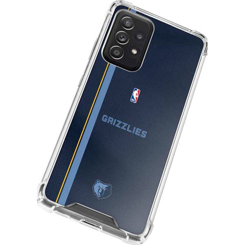NBA Memphis Grizzlies Jersey Galaxy A52 5G Clear Case