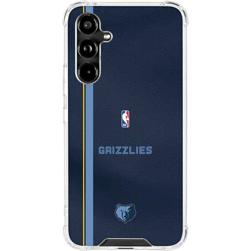 NBA Memphis Grizzlies Jersey Galaxy A54 5G Clear Case