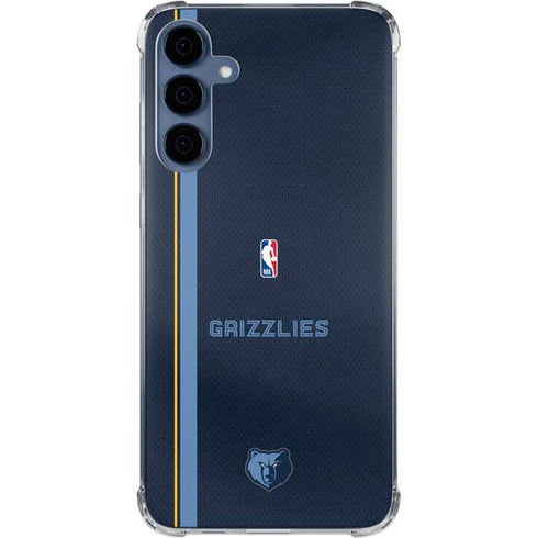 NBA Memphis Grizzlies Jersey Galaxy A55 5G Clear Case