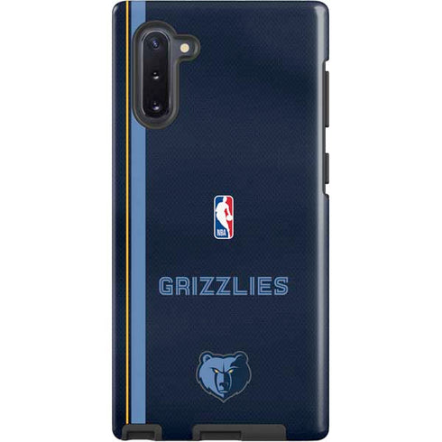 NBA Memphis Grizzlies Jersey Galaxy Note 10 Pro Case