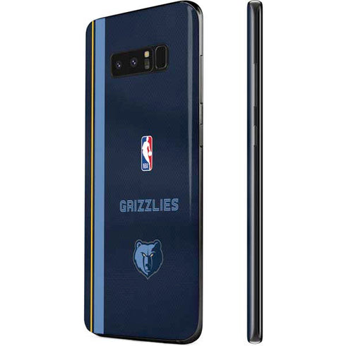 NBA Memphis Grizzlies Jersey Galaxy Note 8 Skin