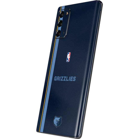 NBA Memphis Grizzlies Jersey Galaxy Note20 5G Skin
