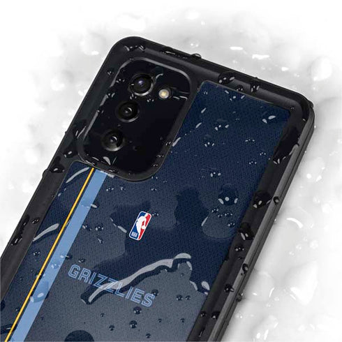 NBA Memphis Grizzlies Jersey Galaxy Note20 5G Waterproof Case