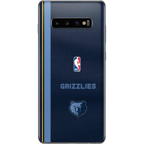 NBA Memphis Grizzlies Jersey Galaxy S10 Plus Skin