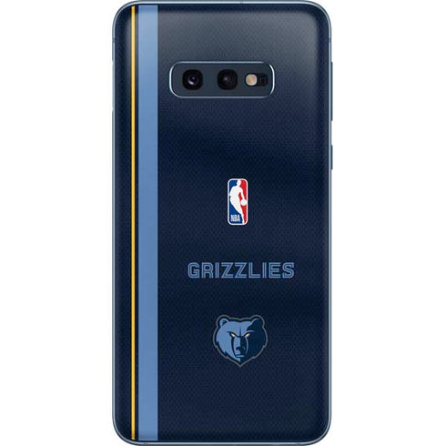 NBA Memphis Grizzlies Jersey Galaxy S10e Skin
