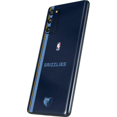 NBA Memphis Grizzlies Jersey Galaxy S20 Fan Edition Skin