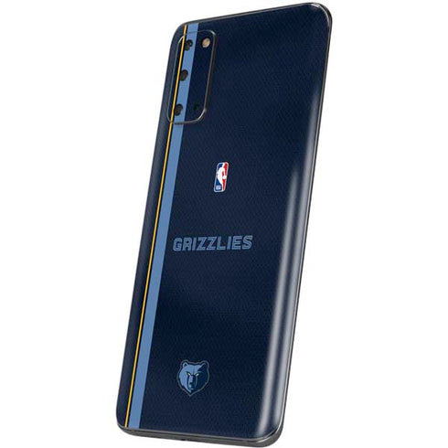 NBA Memphis Grizzlies Jersey Galaxy S20 Skin