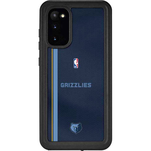 NBA Memphis Grizzlies Jersey Galaxy S20 Waterproof Case