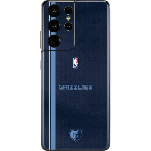 NBA Memphis Grizzlies Jersey Galaxy S21 Ultra 5G Skin