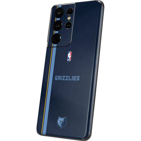 NBA Memphis Grizzlies Jersey Galaxy S21 Ultra 5G Skin