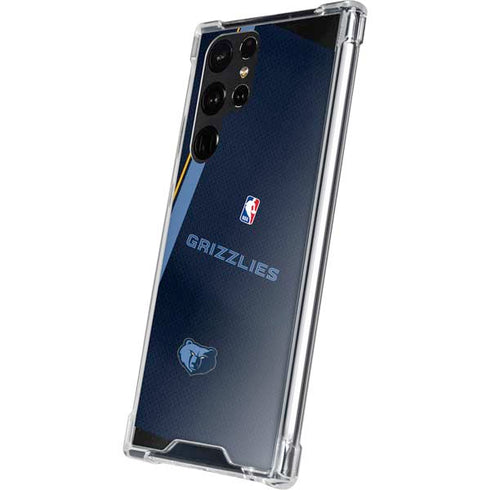NBA Memphis Grizzlies Jersey Galaxy S22 Ultra Clear Case