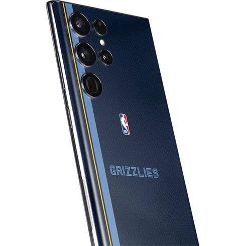 NBA Memphis Grizzlies Jersey Galaxy S22 Ultra Skin