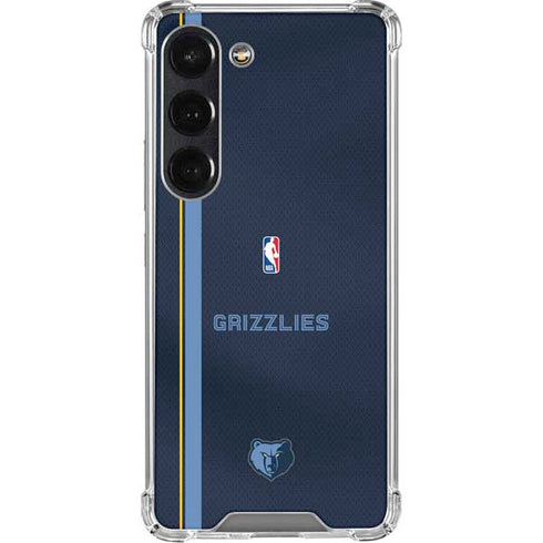 NBA Memphis Grizzlies Jersey Galaxy S23 Clear Case