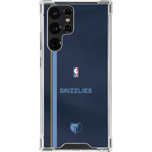 NBA Memphis Grizzlies Jersey Galaxy S23 Ultra Clear Case