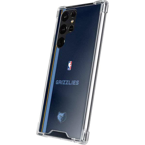 NBA Memphis Grizzlies Jersey Galaxy S23 Ultra Clear Case
