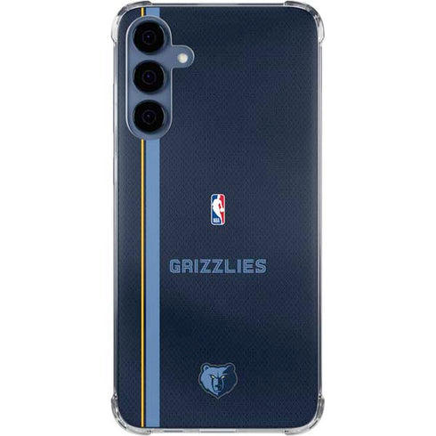 NBA Memphis Grizzlies Jersey Galaxy S24 Clear Case