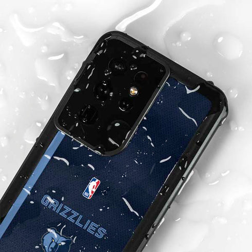 NBA Memphis Grizzlies Jersey Galaxy S24 Ultra Waterproof Case