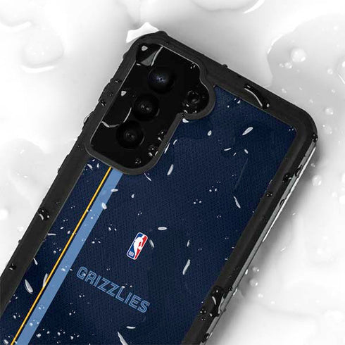 NBA Memphis Grizzlies Jersey Galaxy S24 Waterproof Case