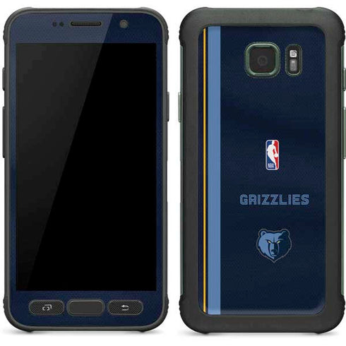 NBA Memphis Grizzlies Jersey Galaxy S7 Active Skin
